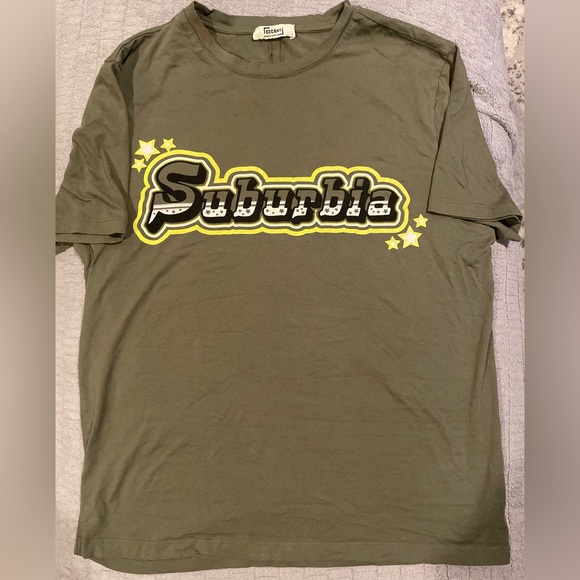 cecany Other - Cecany Suburbia Olive Green Men's T-Shirt Size Large